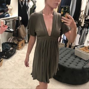 Spense Olive Green Dress